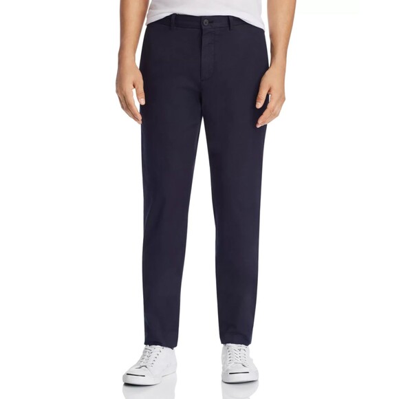 NWT Theory Men's Blake SW_ Patton Pants Classic Black Chino Work Casual Sz 36x33 - Picture 1 of 10